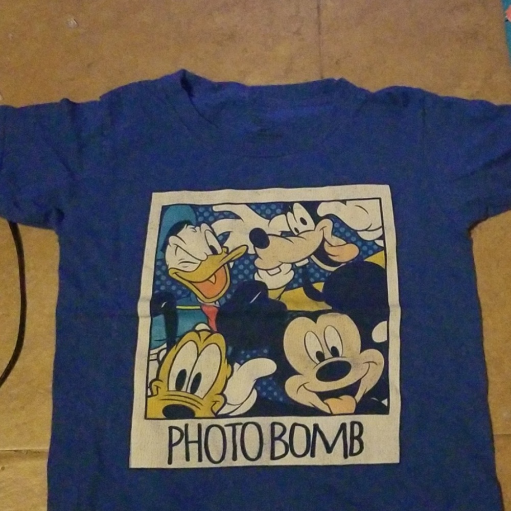 Blue Disney shirt - Picture 1 of 2